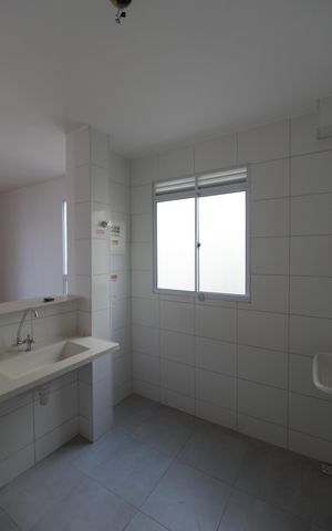Apartamento à venda com 45m², 2 quartos e 1 vagaCozinha e Área de Serviço