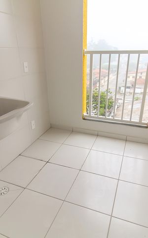 Apartamento à venda com 38m², 2 quartos e sem vaga Apartamento à venda com 38m², 2 quartos e sem vagaVaranda e Área de Serviço