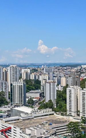 Apartamento à venda com 222m², 4 quartos e 4 vagasVista da Suíte 4