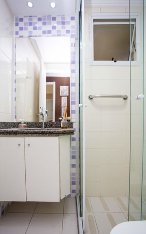 Apartamento à venda com 65m², 3 quartos e 1 vagaBanheiro Social