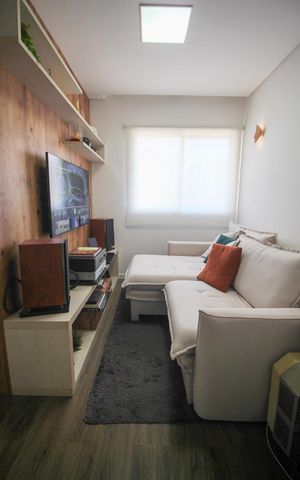 Apartamento à venda com 55m², 1 quarto e 1 vagaSala
