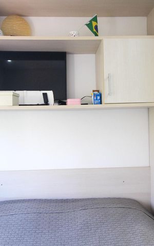 Apartamento à venda com 55m², 1 quarto e 1 vagaSuíte