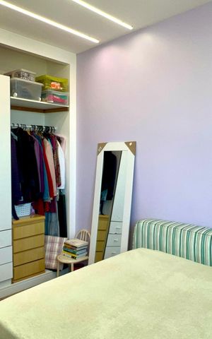 Apartamento à venda com 110m², 3 quartos e 1 vaga Apartamento à venda com 110m², 3 quartos e 1 vagaQuarto 1