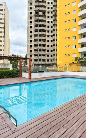 Apartamento à venda com 44m², 1 quarto e 1 vagaPiscina