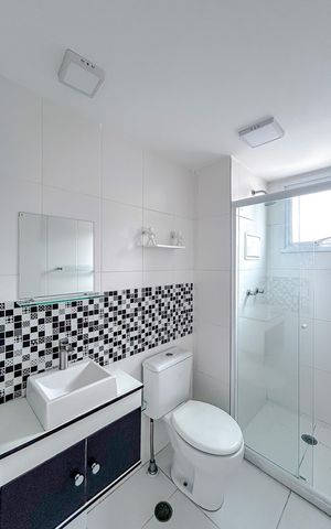 Apartamento à venda com 68m², 2 quartos e 1 vagaBanheiro da Suíte