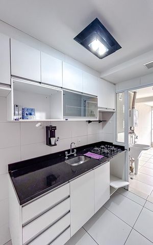 Apartamento à venda com 68m², 2 quartos e 1 vagaCozinha
