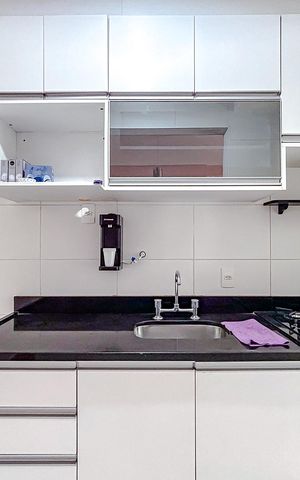 Apartamento à venda com 68m², 2 quartos e 1 vagaCozinha - Armários