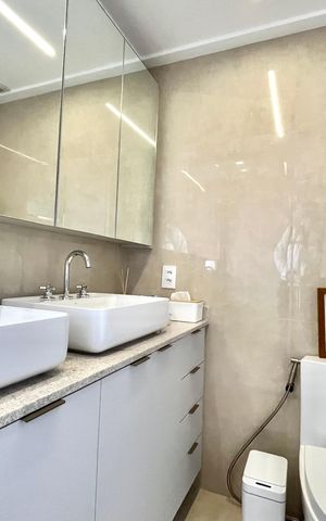 Apartamento à venda com 107m², 2 quartos e 2 vagas Apartamento à venda com 107m², 2 quartos e 2 vagasBanheiro 2 da Suíte 1