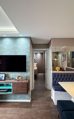 Apartamento à venda com 52m², 2 quartos e 1 vagaSala