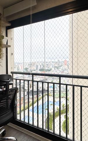 Apartamento à venda com 52m², 2 quartos e 1 vagaSacada