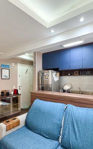 Apartamento à venda com 52m², 2 quartos e 1 vagaSala