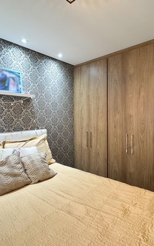 Apartamento à venda com 52m², 2 quartos e 1 vagaQuarto 2