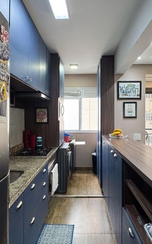 Apartamento à venda com 52m², 2 quartos e 1 vagaCozinha 