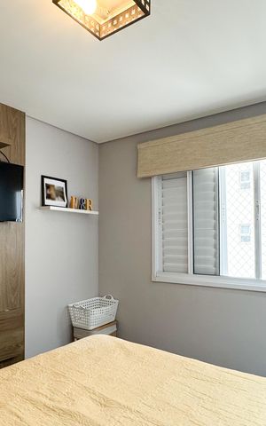 Apartamento à venda com 52m², 2 quartos e 1 vagaQuarto 2