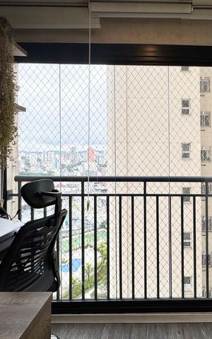 Apartamento à venda com 52m², 2 quartos e 1 vagaSacada