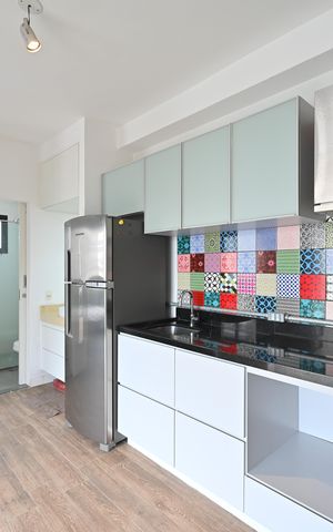 Apartamento à venda com 32m², 1 quarto e 1 vagaCozinha