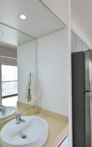 Apartamento à venda com 32m², 1 quarto e 1 vagaBanheiro Social