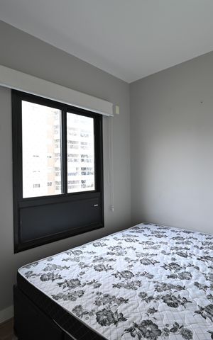 Apartamento à venda com 32m², 1 quarto e 1 vagaQuarto