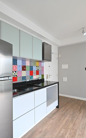 Apartamento à venda com 32m², 1 quarto e 1 vagaCozinha