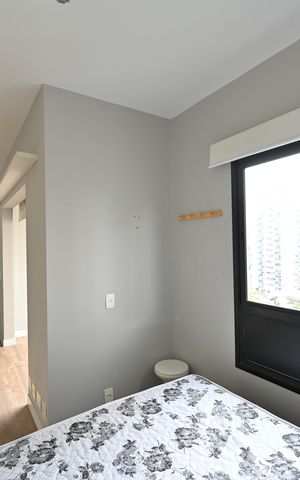 Apartamento à venda com 32m², 1 quarto e 1 vagaQuarto