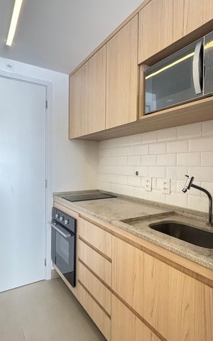 Studio à venda com 27m², 1 quarto e sem vaga Studio à venda com 27m², 1 quarto e sem vagaBanheiro