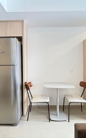 Studio à venda com 27m², 1 quarto e sem vaga Studio à venda com 27m², 1 quarto e sem vagaStudio