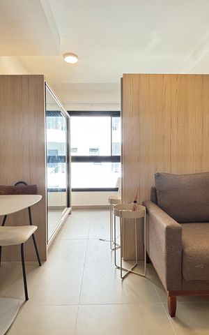 Studio à venda com 27m², 1 quarto e sem vaga Studio à venda com 27m², 1 quarto e sem vagaStudio