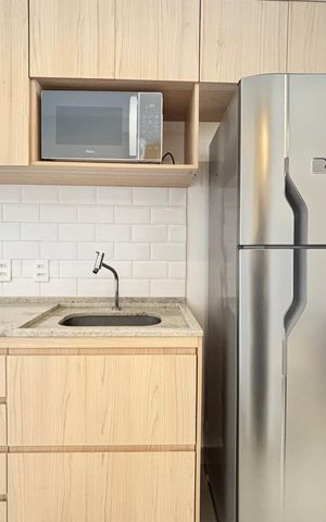 Studio à venda com 27m², 1 quarto e sem vaga Studio à venda com 27m², 1 quarto e sem vagaStudio