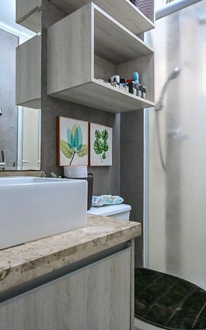 Apartamento à venda com 50m², 2 quartos e 1 vagaBanheiro
