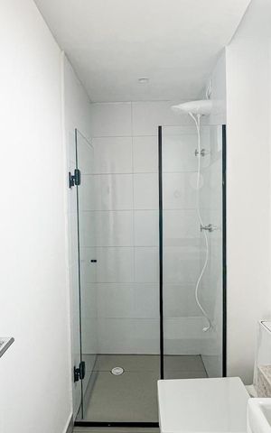 Apartamento para alugar com 34m², 1 quarto e sem vaga Apartamento para alugar com 34m², 1 quarto e sem vagaBanheiro