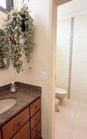 Apartamento à venda com 107m², 3 quartos e 2 vagasBanheiro Social
