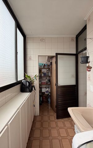 Apartamento à venda com 107m², 3 quartos e 2 vagasÁrea de Serviço