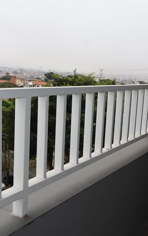 Apartamento para alugar com 25m², 1 quarto e sem vagaVaranda