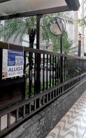 Apartamento para alugar com 45m², 1 quarto e 1 vagaFachada | Adesivo/Placa Quintoandar instalado 