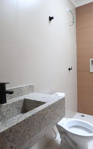 Casa para alugar com 200m², 3 quartos e 4 vagasBanheiro da Suíte 3