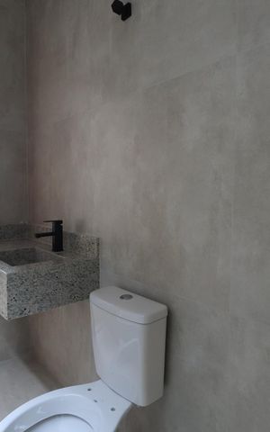 Casa para alugar com 200m², 3 quartos e 4 vagasBanheiro da Suíte 1