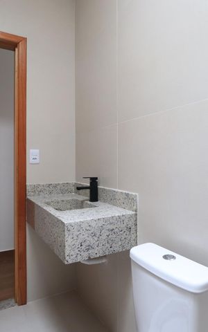 Casa para alugar com 200m², 3 quartos e 4 vagasBanheiro da Suíte 3