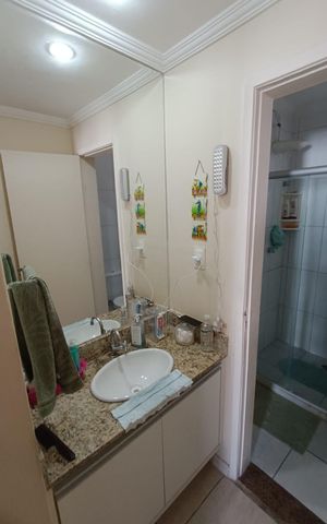 Apartamento para alugar com 135m², 3 quartos e 1 vaga Apartamento para alugar com 135m², 3 quartos e 1 vagaBanheiro