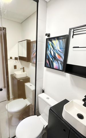 Apartamento à venda com 70m², 1 quarto e sem vagaBanheiro