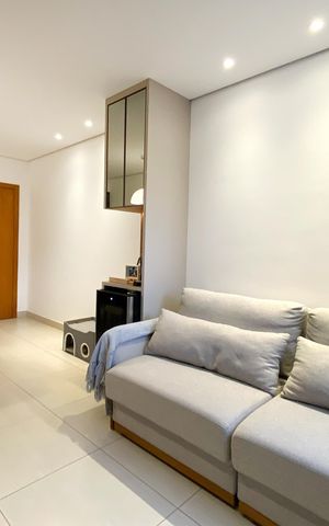 Apartamento à venda com 58m², 2 quartos e 2 vagas Apartamento à venda com 58m², 2 quartos e 2 vagasSala