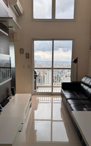 Apartamento à venda com 48m², 1 quarto e 2 vagas Apartamento à venda com 48m², 1 quarto e 2 vagasSala