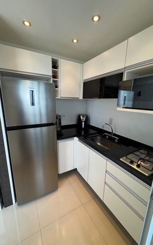 Apartamento à venda com 48m², 1 quarto e 2 vagas Apartamento à venda com 48m², 1 quarto e 2 vagasCozinha