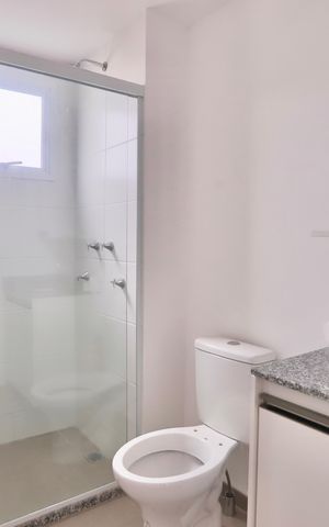 Apartamento para alugar com 42m², 1 quarto e 1 vaga Apartamento para alugar com 42m², 1 quarto e 1 vagaBanheiro