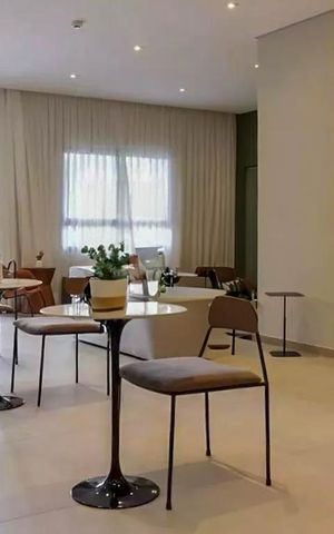 Apartamento à venda com 27m², 1 quarto e sem vaga Apartamento à venda com 27m², 1 quarto e sem vagaÁrea comum - Salão de festas