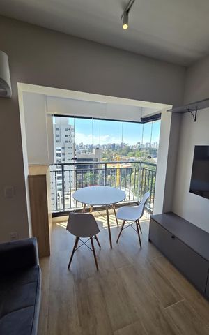 Studio à venda com 28m², 1 quarto e sem vagaStudio