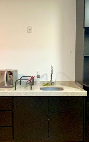 Studio para alugar com 30m², 1 quarto e sem vaga Studio para alugar com 30m², 1 quarto e sem vagaCozinha