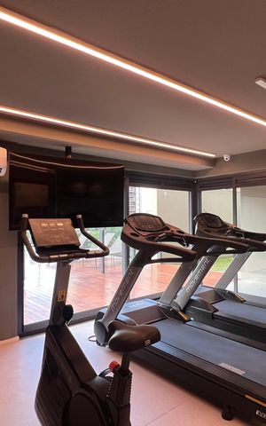 Studio para alugar com 30m², 1 quarto e sem vaga Studio para alugar com 30m², 1 quarto e sem vagaAcademia
