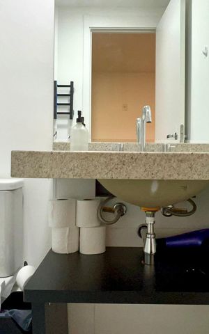 Studio para alugar com 30m², 1 quarto e sem vaga Studio para alugar com 30m², 1 quarto e sem vagaBanheiro