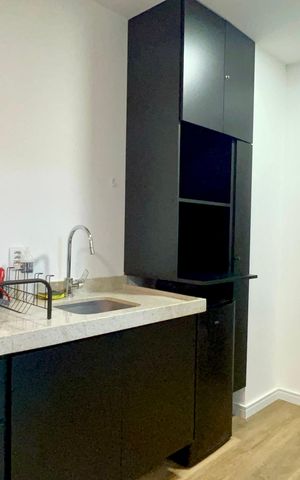 Studio para alugar com 30m², 1 quarto e sem vaga Studio para alugar com 30m², 1 quarto e sem vagaCozinha