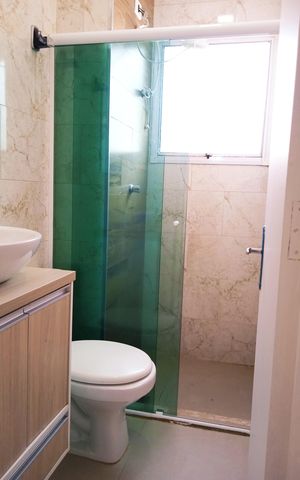 Apartamento para alugar com 48m², 2 quartos e 1 vaga Apartamento para alugar com 48m², 2 quartos e 1 vagaBanheiro